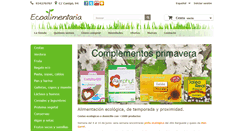 Desktop Screenshot of ecoalimentaria.es